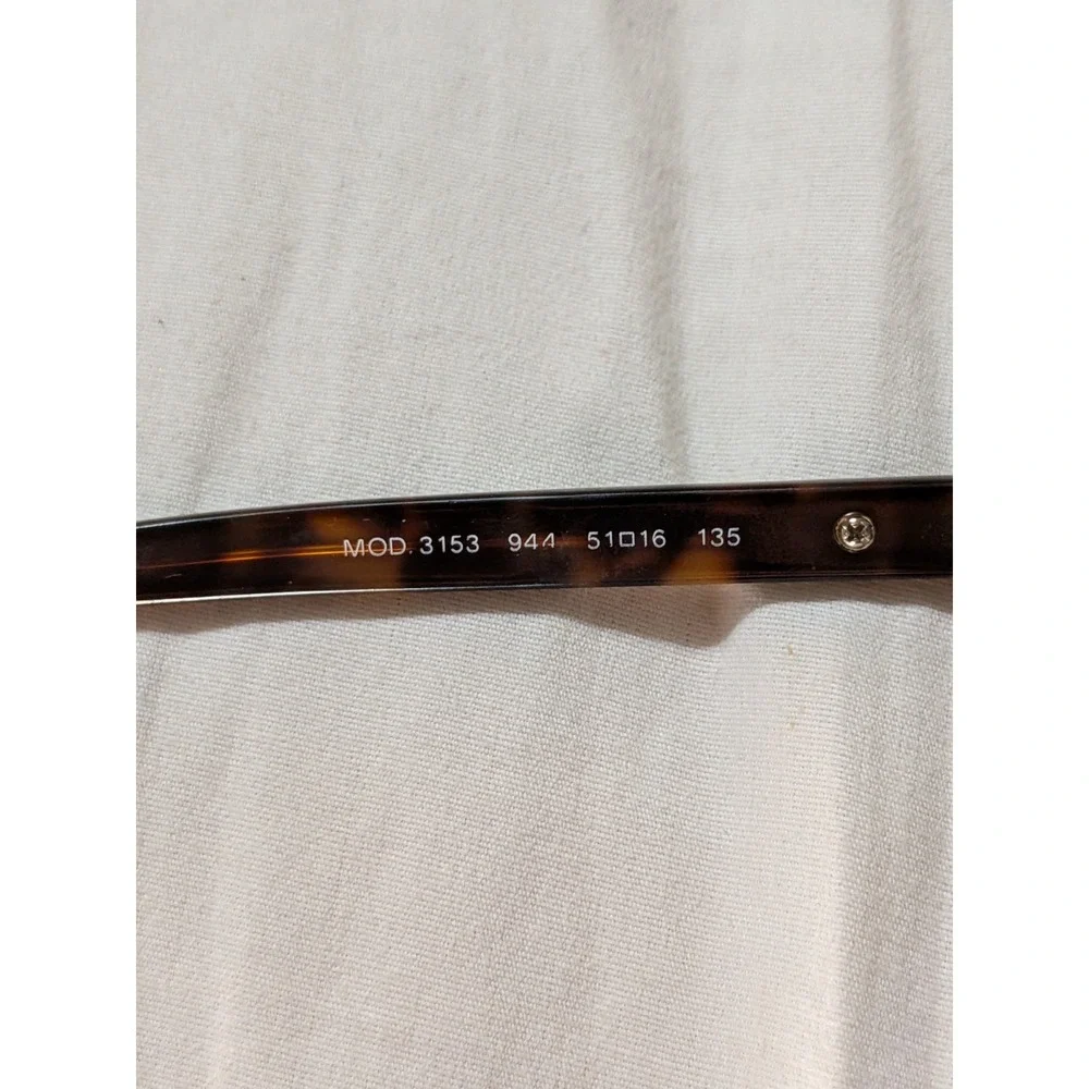 Versace Eyeglasses, Frames Only, 3153 944 Brown Tort, 51-16-135, Plastic, Italy